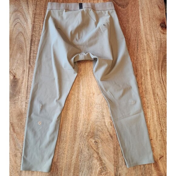 Lululemon Pants Mens Large Gray Green License to Train LTT Leggings Running Gym - Picture 4 of 9